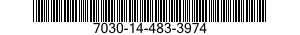 7030-14-483-3974 DISQUE PROGRAMME,TR 7030144833974 144833974