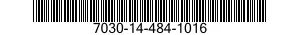 7030-14-484-1016 DISQUE PROGRAMME,TR 7030144841016 144841016