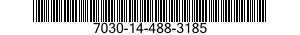 7030-14-488-3185 DISQUE PROGRAMME,TR 7030144883185 144883185