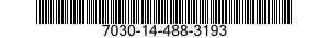 7030-14-488-3193 DISQUE PROGRAMME,TR 7030144883193 144883193