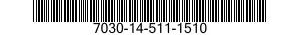 7030-14-511-1510 TAPE PROGRAM,AUTOMATIC DATA PROCESSING 7030145111510 145111510