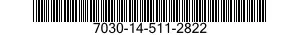 7030-14-511-2822 DISQUE PROGRAMME,TR 7030145112822 145112822