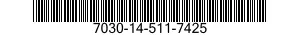 7030-14-511-7425 SOFTWARE KIT 7030145117425 145117425