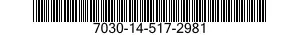 7030-14-517-2981 CARTRIDGE,PROGRAM,AUTOMATIC DATA PROCESSING 7030145172981 145172981