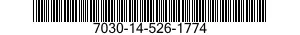7030-14-526-1774 TAPE PROGRAM,AUTOMATIC DATA PROCESSING 7030145261774 145261774