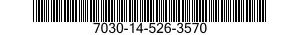 7030-14-526-3570 TAPE PROGRAM,AUTOMATIC DATA PROCESSING 7030145263570 145263570