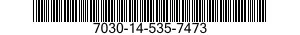 7030-14-535-7473 DISQUE PROGRAMME,TR 7030145357473 145357473