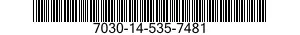 7030-14-535-7481 DISQUE PROGRAMME,TR 7030145357481 145357481