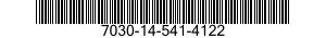 7030-14-541-4122 DISQUE PROGRAMME,TR 7030145414122 145414122