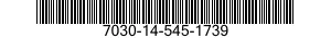 7030-14-545-1739 DISQUE PROGRAMME,TR 7030145451739 145451739