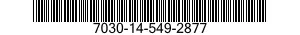 7030-14-549-2877 DISQUE PROGRAMME,TR 7030145492877 145492877