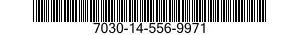 7030-14-556-9971 TAPE PROGRAM,AUTOMATIC DATA PROCESSING 7030145569971 145569971