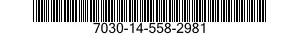 7030-14-558-2981 DISK PROGRAM,AUTOMATIC DATA PROCESSING 7030145582981 145582981