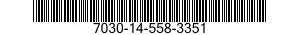 7030-14-558-3351 DISK PROGRAM,AUTOMATIC DATA PROCESSING 7030145583351 145583351