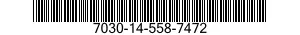 7030-14-558-7472 DISK PROGRAM,AUTOMATIC DATA PROCESSING 7030145587472 145587472