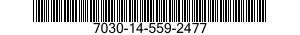 7030-14-559-2477 DISK PROGRAM,AUTOMATIC DATA PROCESSING 7030145592477 145592477