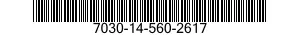 7030-14-560-2617 DISK PROGRAM,AUTOMATIC DATA PROCESSING 7030145602617 145602617