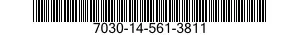 7030-14-561-3811 DISK PROGRAM,AUTOMATIC DATA PROCESSING 7030145613811 145613811