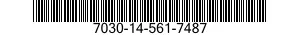 7030-14-561-7487 DISK PROGRAM,AUTOMATIC DATA PROCESSING 7030145617487 145617487