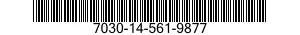 7030-14-561-9877 DISK PROGRAM,AUTOMATIC DATA PROCESSING 7030145619877 145619877