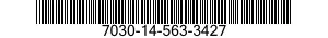 7030-14-563-3427 DISK PROGRAM,AUTOMATIC DATA PROCESSING 7030145633427 145633427