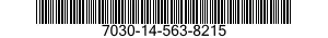 7030-14-563-8215 DISK PROGRAM,AUTOMATIC DATA PROCESSING 7030145638215 145638215
