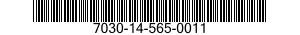 7030-14-565-0011 SOFTWARE,DOWN-LOADABLE 7030145650011 145650011
