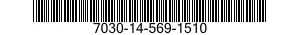 7030-14-569-1510 DISK PROGRAM,AUTOMATIC DATA PROCESSING 7030145691510 145691510