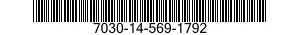 7030-14-569-1792 DISK PROGRAM,AUTOMATIC DATA PROCESSING 7030145691792 145691792