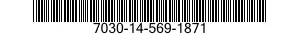 7030-14-569-1871 DISK PROGRAM,AUTOMATIC DATA PROCESSING 7030145691871 145691871