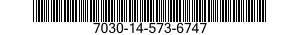 7030-14-573-6747 DISK PROGRAM,AUTOMATIC DATA PROCESSING 7030145736747 145736747