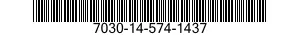 7030-14-574-1437 DISK PROGRAM,AUTOMATIC DATA PROCESSING 7030145741437 145741437