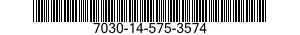 7030-14-575-3574 DISK PROGRAM,AUTOMATIC DATA PROCESSING 7030145753574 145753574