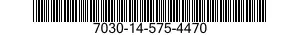 7030-14-575-4470 DISK PROGRAM,AUTOMATIC DATA PROCESSING 7030145754470 145754470
