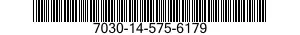 7030-14-575-6179 DISK PROGRAM,AUTOMATIC DATA PROCESSING 7030145756179 145756179