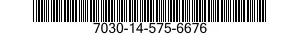 7030-14-575-6676 DISK PROGRAM,AUTOMATIC DATA PROCESSING 7030145756676 145756676