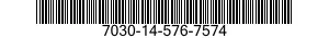 7030-14-576-7574 DISK PROGRAM,AUTOMATIC DATA PROCESSING 7030145767574 145767574
