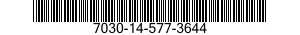 7030-14-577-3644 DISK PROGRAM,AUTOMATIC DATA PROCESSING 7030145773644 145773644