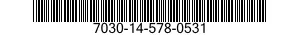 7030-14-578-0531 DISK PROGRAM,AUTOMATIC DATA PROCESSING 7030145780531 145780531