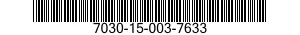 7030-15-003-7633 SOFTWARE KIT 7030150037633 150037633