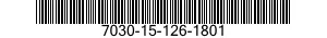 7030-15-126-1801 SOFTWARE MODULO TP 7030151261801 151261801