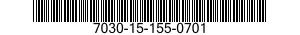 7030-15-155-0701 DISK PROGRAM, AUTOM 7030151550701 151550701