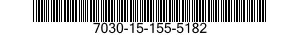 7030-15-155-5182 DISK PROGRAM, AUTOM 7030151555182 151555182