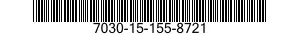 7030-15-155-8721 DISK PROGRAM, AUTOM 7030151558721 151558721