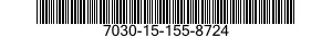 7030-15-155-8724 DISK PROGRAM, AUTOM 7030151558724 151558724