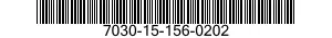 7030-15-156-0202 TAPE SET,PUNCHED PROGRAM 7030151560202 151560202
