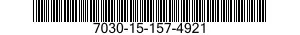 7030-15-157-4921 CARTRIDGE,PROGRAM,AUTOMATIC DATA PROCESSING 7030151574921 151574921
