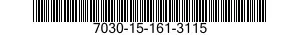 7030-15-161-3115 SOFTWARE ESRI ITALI 7030151613115 151613115
