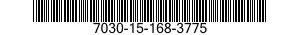 7030-15-168-3775 SOFTWARE COMPUTER A 7030151683775 151683775