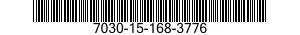 7030-15-168-3776 SOFTWARE COMPUTER A 7030151683776 151683776